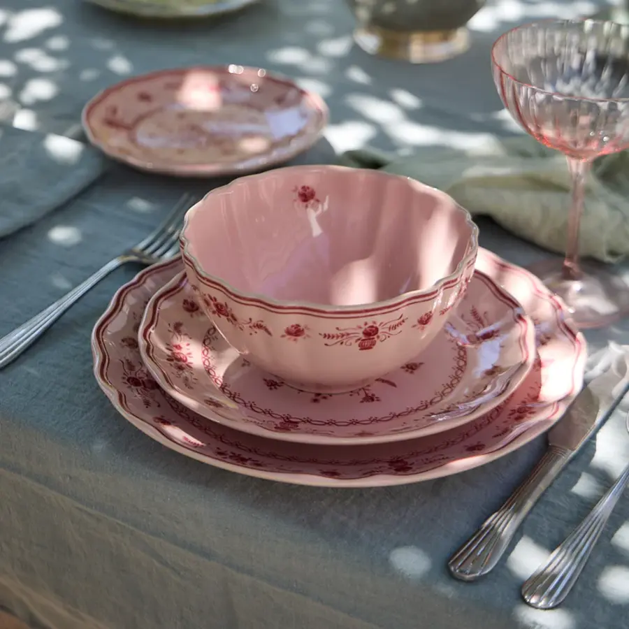Dinerbord 27cm Vila roze-rood