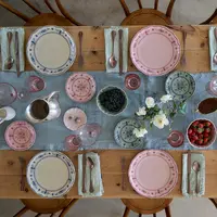 Dinerbord 27cm Vila roze-rood