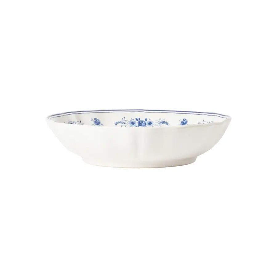 Soupplate 23cm Vila white-blue