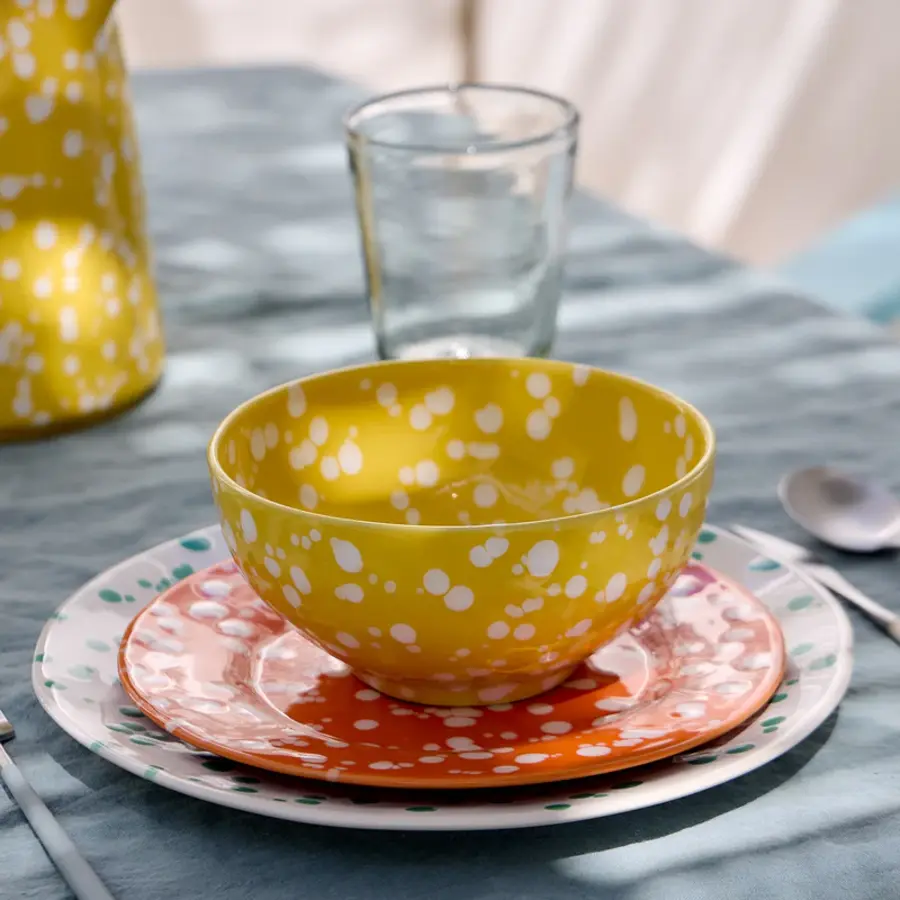 Bowl 16 cm RAFAELA yellow