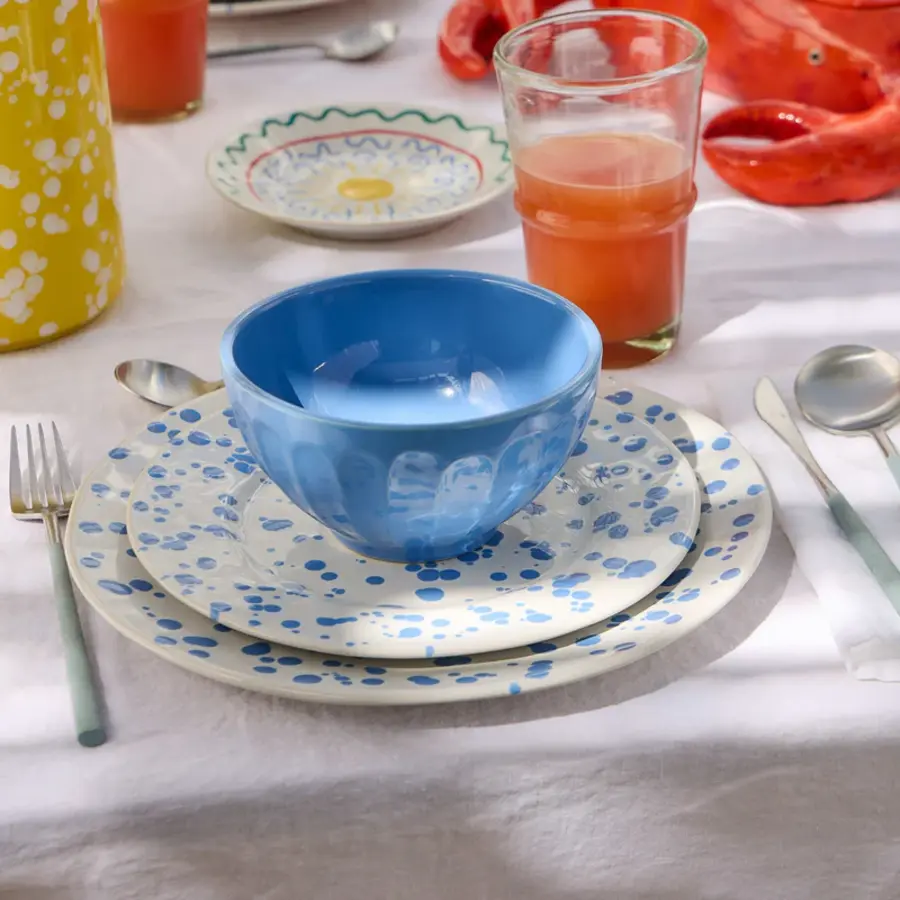 Breakfast plate 22cm RAFAELA blue