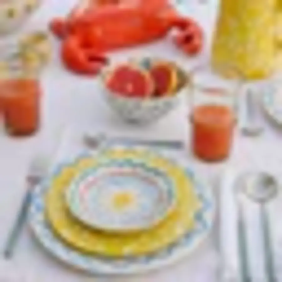 Breakfast plate 22cm RAFAELA yellow