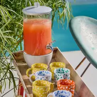 Beker 50cl RAFAELA oranje