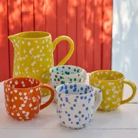 Beker 50cl RAFAELA geel