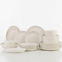 Ovale schaal 28 cm Luz wit