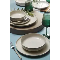 Dinerbord 24 cm Moderna mat creme