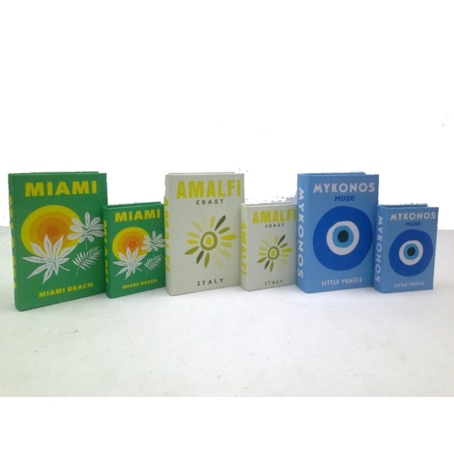 Boekbox 24x16x5 Amalfi/Mykonos/Miami