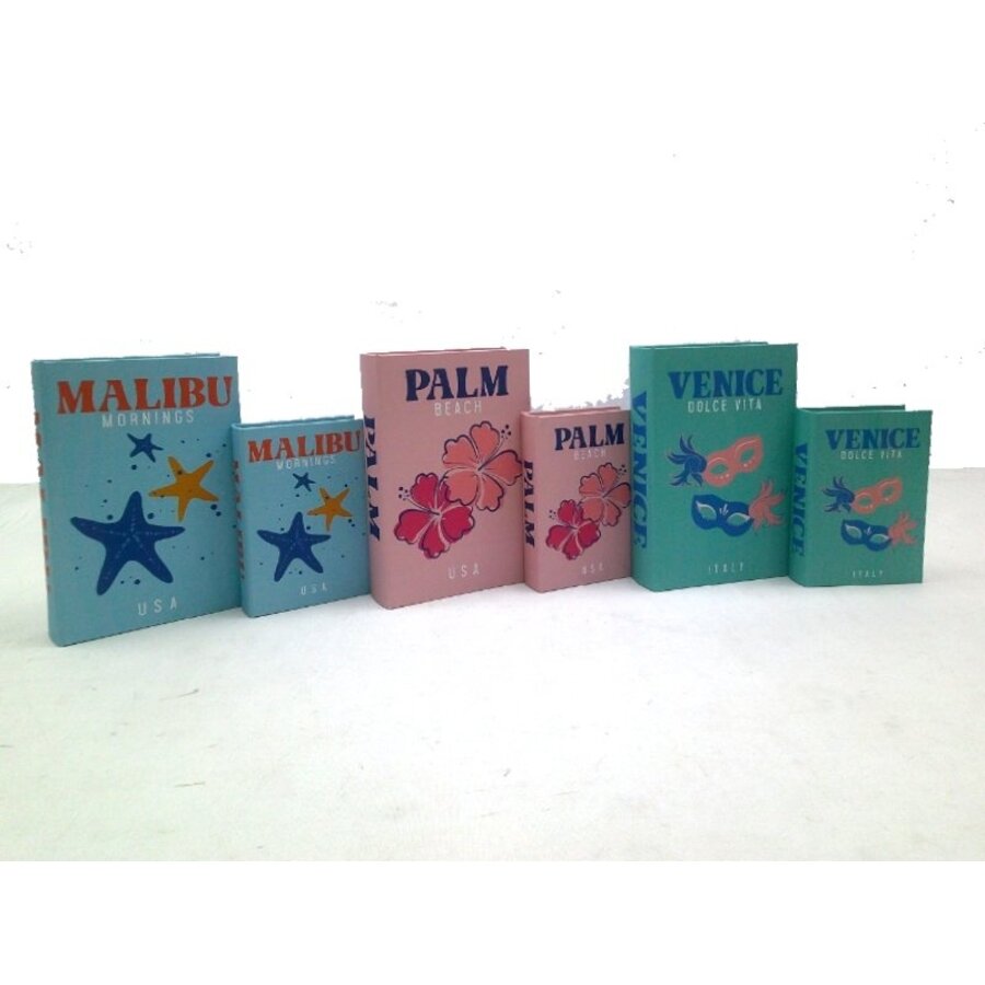 Boekbox 18x12x3.5 Venice/Malibu/Palm