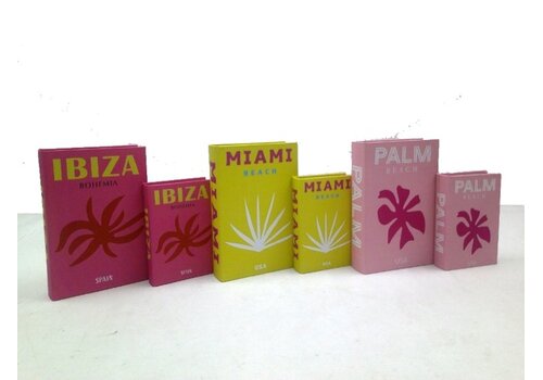  Boekbox 18x12x3.5 Ibiza/Palm/Miami 