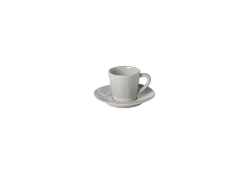  Espressokop en schotel 7cl Nova grijs 