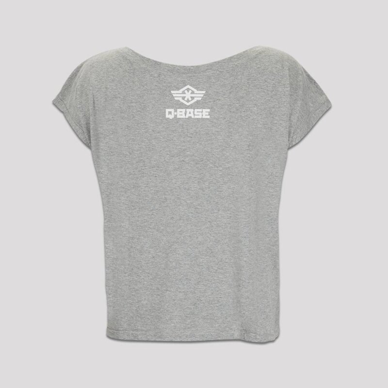 Q-BASE CROPTOP GREY