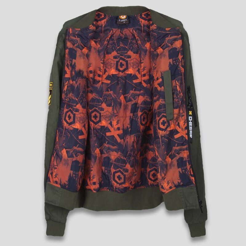 Q-BASE BOMBER GREEN