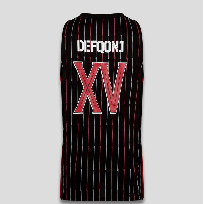 DEFQON.1 BASKETBALL JERSEY BLACK