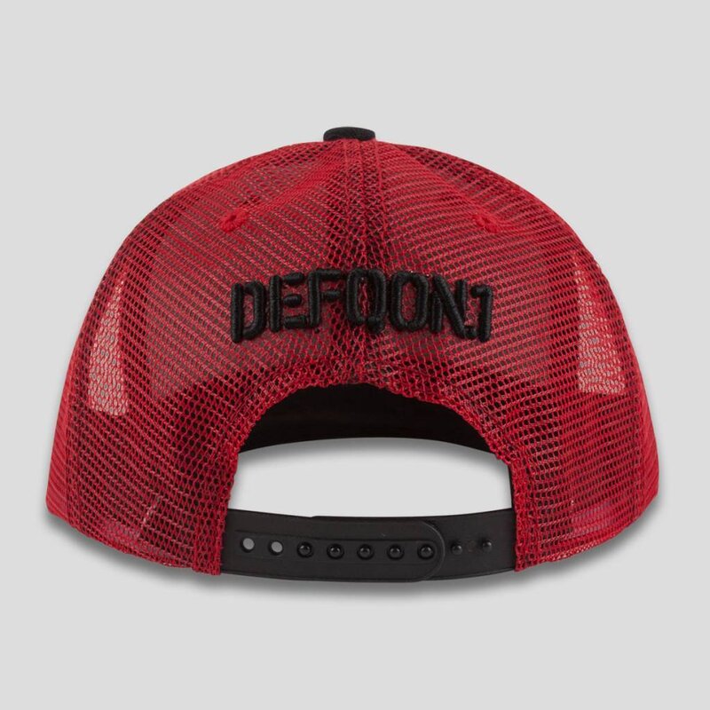 DEFQON.1 SNAPBACK RED MESH / BLACK