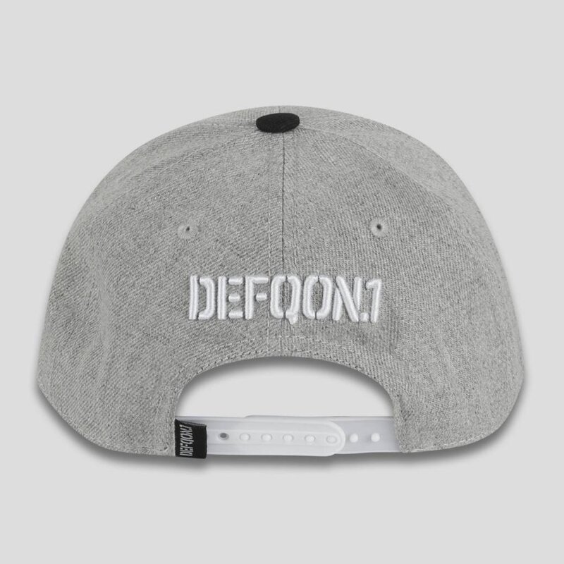 DEFQON.1 TRUCKERCAP BLACK / GREY