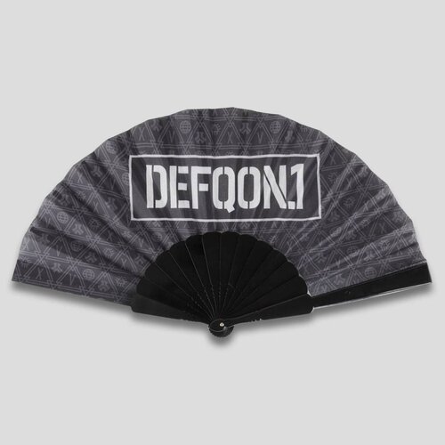 DEFQON.1 DEFQON.1 HANDFAN BASIC BLACK PATTERN