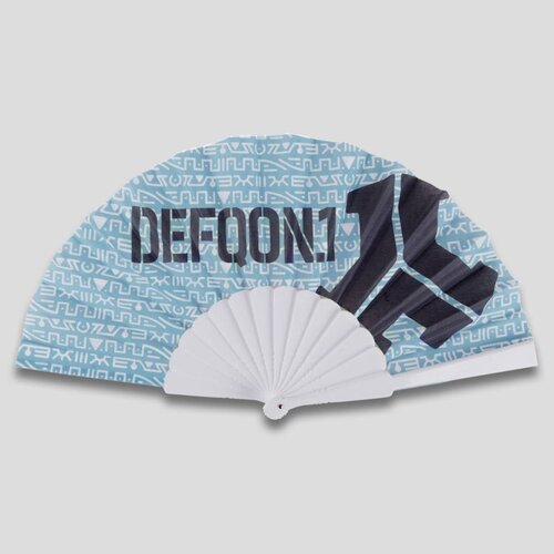 DEFQON.1 DEFQON.1 HANDFAN LIGHT BLUE PATTERN