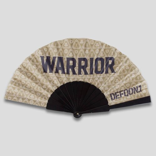 DEFQON.1 DEFQON.1 WARRIOR HANDFAN GOLD PATTERN