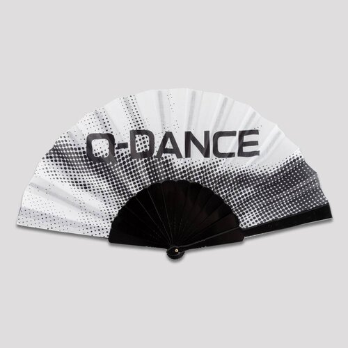 Q-DANCE Q-DANCE HANDFAN WHITE/BLACK