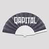QAPITAL HANDFAN GREY PATTERN