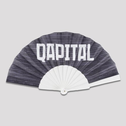 QAPITAL QAPITAL HANDFAN GREY PATTERN