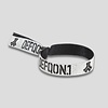 DEFQON.1 WOVEN BRACELET BLACK/SILVER