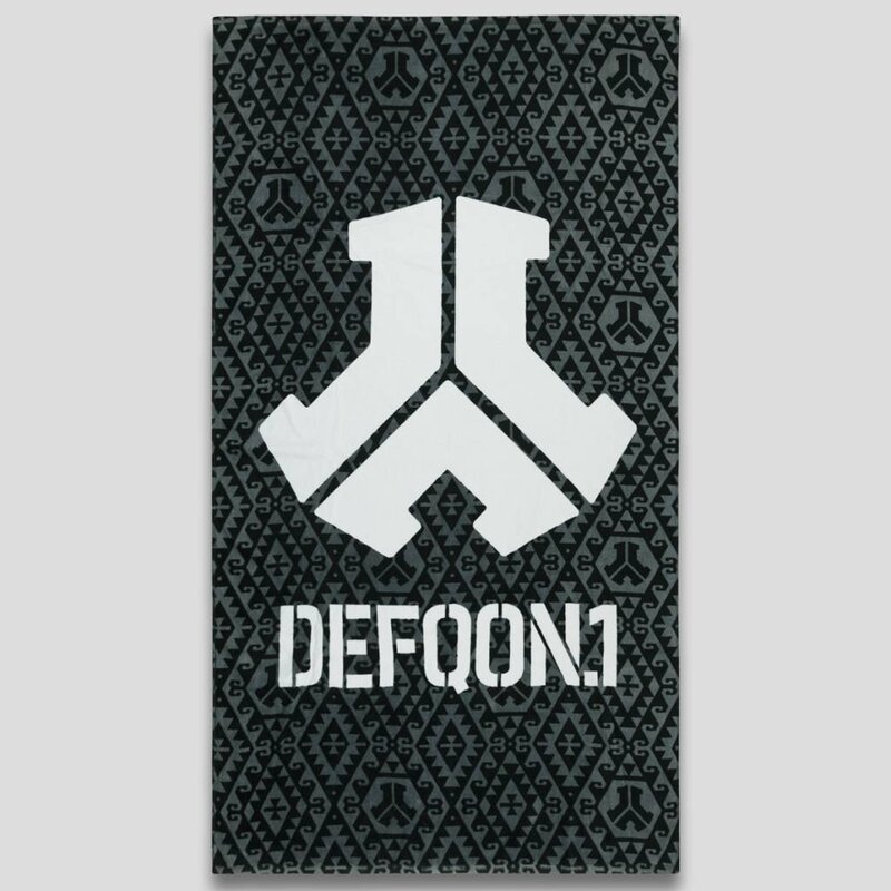 DEFQON.1 TOWEL BLACK