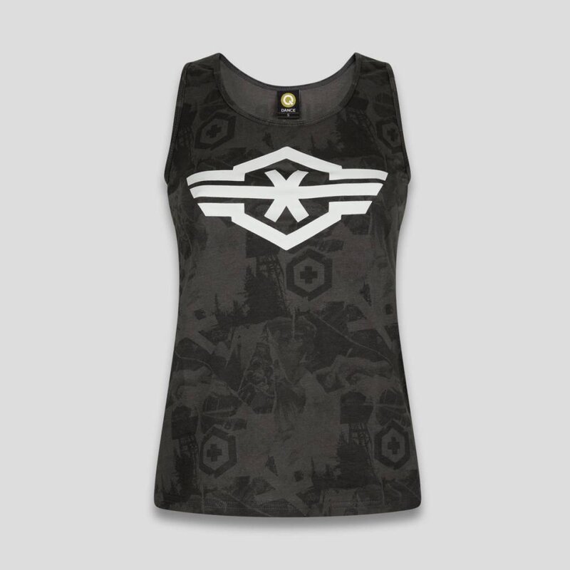 Q-BASE TANKTOP ANTRACITE