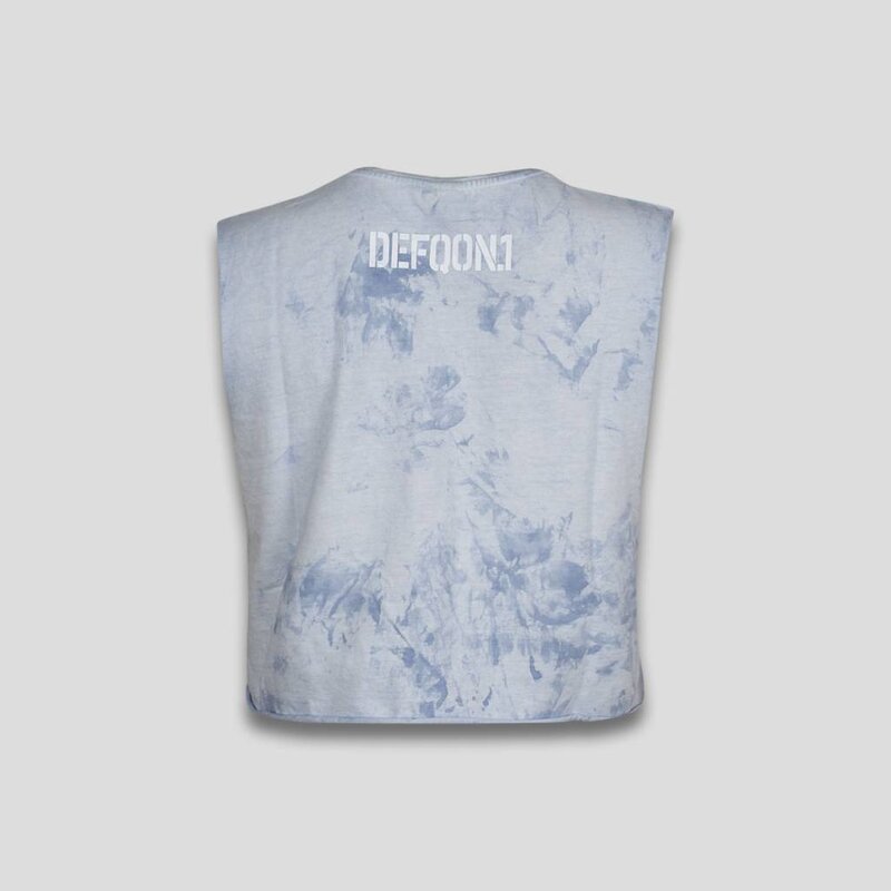 DEFQON.1 CROPTOP STONEWASH