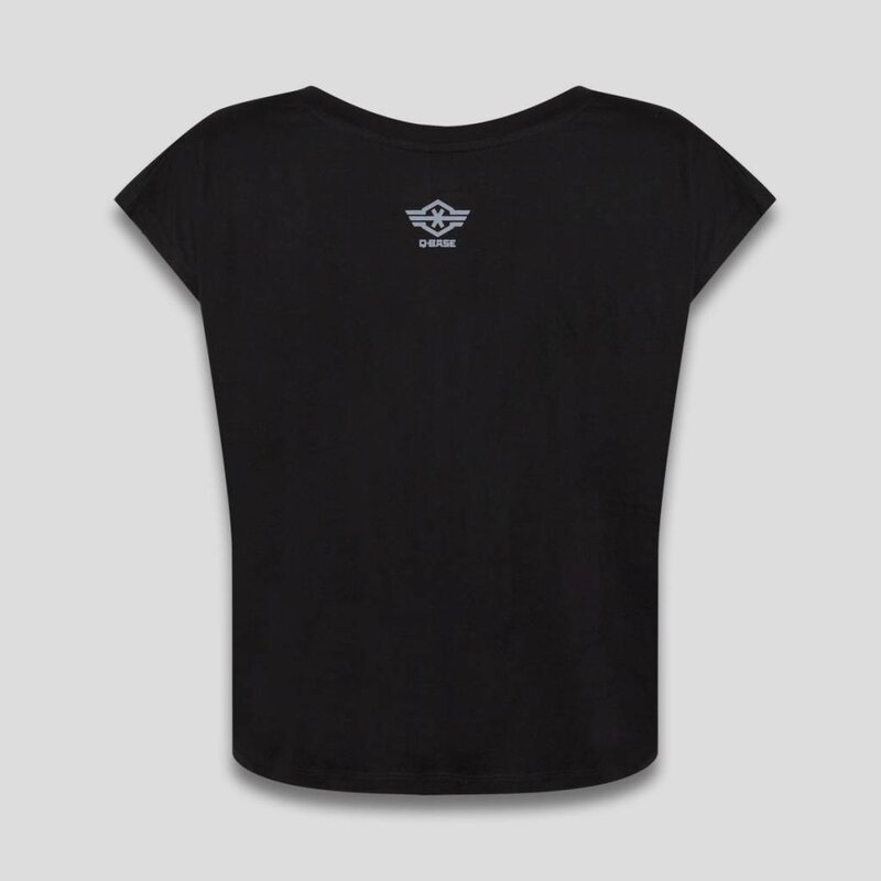 Q-BASE CROPTOP BLACK