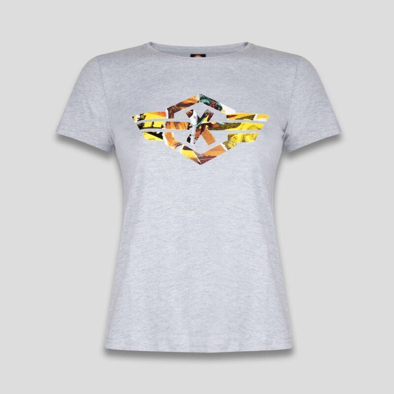 Q-BASE T-SHIRT HEATHER GREY