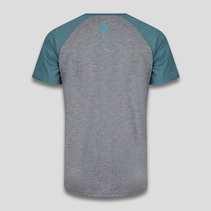 DEFQON.1 T-SHIRT RAGLAN GREY