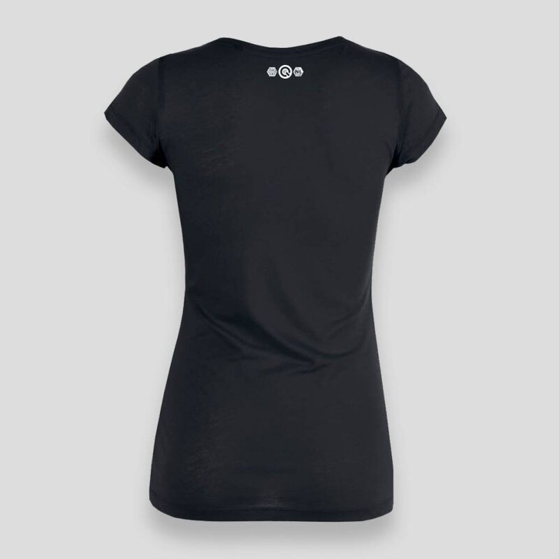 Q-DANCE T-SHIRT BLACK WOMEN