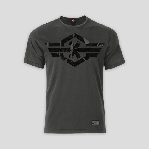 Q-BASE Q-BASE T-SHIRT ANTHRACITE