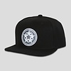 QLIMAX SNAPBACK BLACK LEATHER