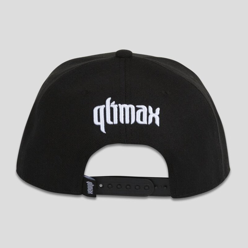 QLIMAX SNAPBACK BLACK LEATHER