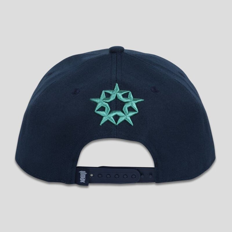 QLIMAX SNAPBACK NAVY/TURQUOISE