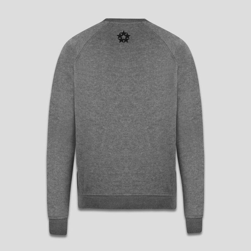 QLIMAX CREWNECK GREY/BLACK