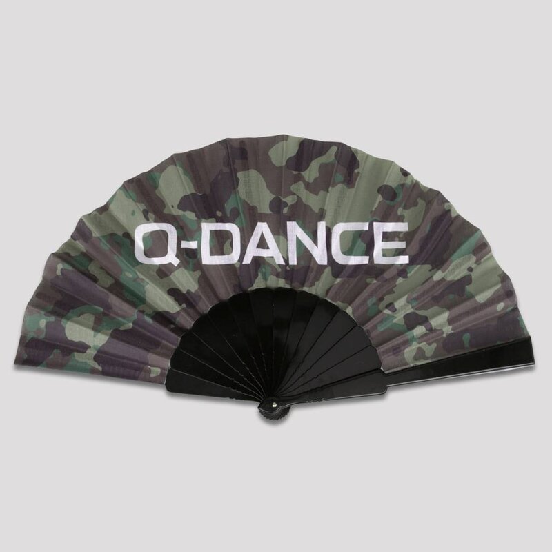 Q-DANCE HANDFAN BLACK/ARMY