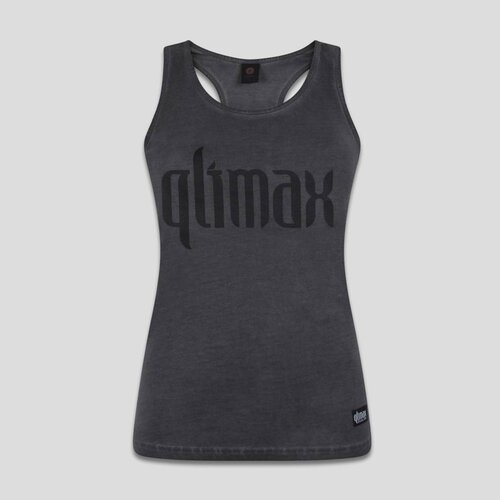 QLIMAX QLIMAX TANKTOP  GREY OIL DYED