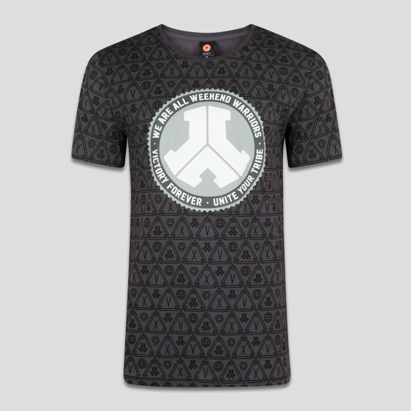 DEFQON.1 T-SHIRT ALL OVER BLACK