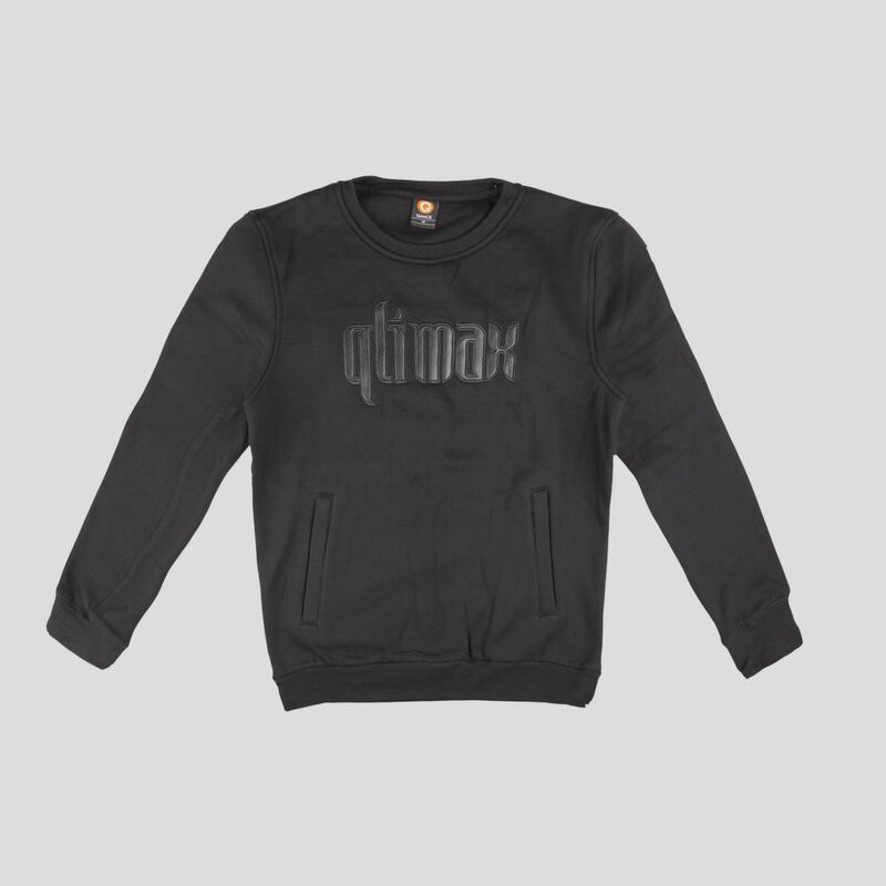QLIMAX CREWNECK SWEATER BLACK UNISEX