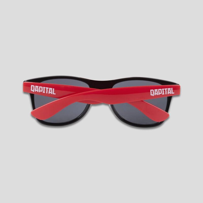 QAPITAL SUNGLASSES RED/BLACK