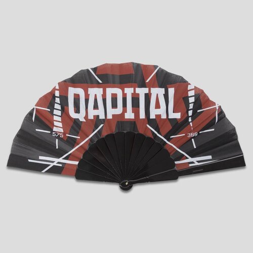 QAPITAL QAPITAL HANDFAN BLACK/RED