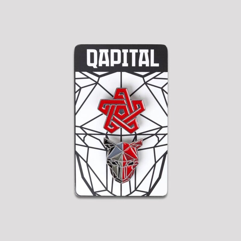QAPITAL PIN BUTTONS