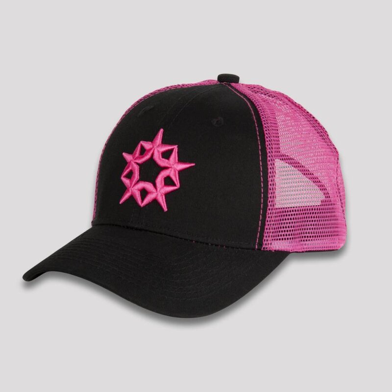 TRACKERCAP QLIMAX BLACK/PINK