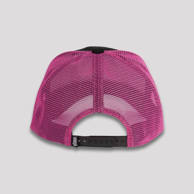 TRACKERCAP QLIMAX BLACK/PINK