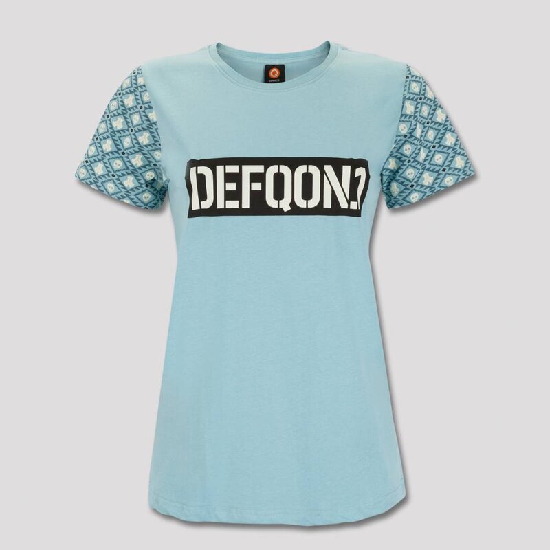 T-SHIRT DEFQON.1 BLUE WOMEN