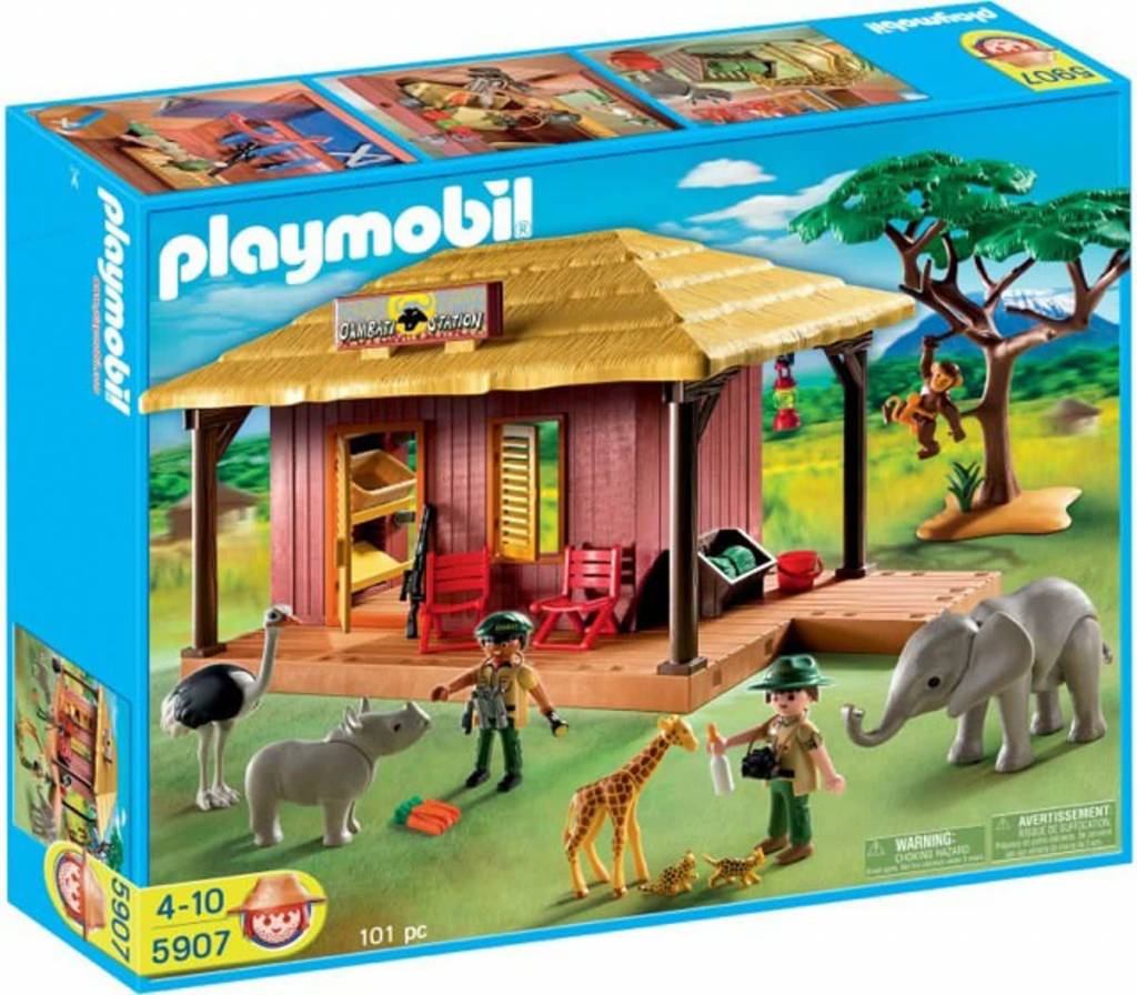 Playmobil Wildlife 5907 Safari Hut Importtoys
