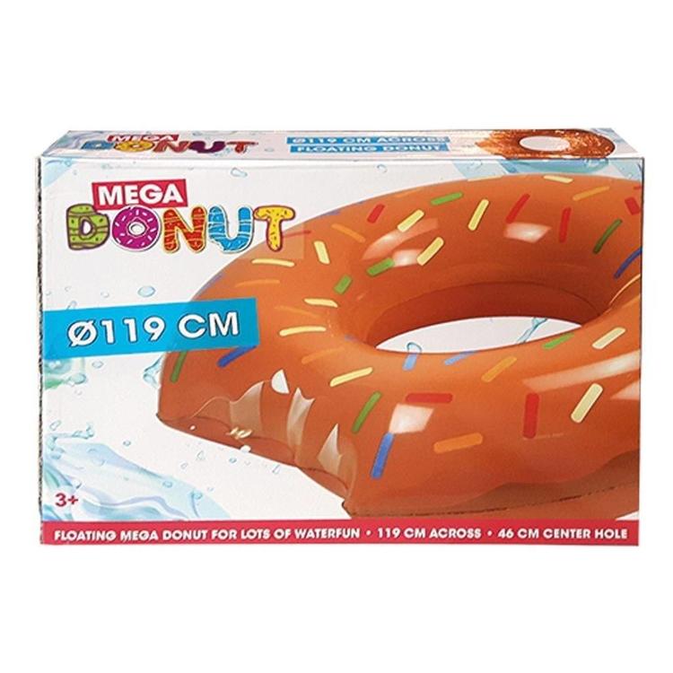 hek onhandig Collega Zwemring Mega Donut Bruin (119 cm) - Importtoys